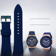 For GUESS Watch Band W0247G3 W0040G3 W0040G7 Series 22mm Silicone Strap Sport Waterproof Rubber Wrist Bracelet