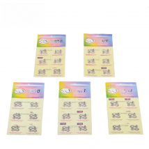 YBN 6 Pair Bike Chain Quick Link Mountain Cyclingl Bicycle Chain Missing Quick Connector Connecting Master for 8 9 10 11 12speed