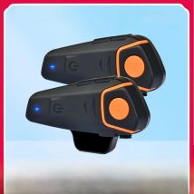 FodSports BT-S2 Pro Waterproof Interphone 1000M Motocycle Bluetooth Helmet Headset Intercom moto Intercomunicador with FM Radio