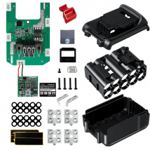 DCB200 Battery Case Compatible with Dewalt 18V 20V 3Ah 6Ah Shell Accessories Box With BMS PCB Board Charging Protection LED