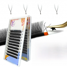 LAKANAKU Y Volume Lashes Extensions Cilia and Brazilian Volume YY Russian Eyelash Private Label Supplies Makeup Wholesale