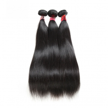 Ali Queen Hair 3/4pcs Brazilian Raw Virgin Hair Weave Bundles 8"~34" Natural Color Straight Hair Unprocessed Human Hair Weaving