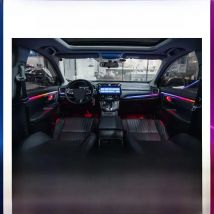 Ouchuangbo ambient lamp For RHD CRV CR-V 2017-2021 LHD environmental lights Atmosphere kit ambilight light Atmosphären backlight