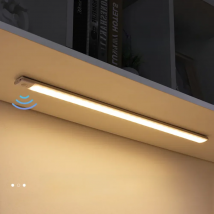 Motion Sensor Night Light USB Rechargeable Wireless Lamp Under Cabinet Led Lights for Kitchen Cabinet Bedroom Wardrobe Lighting