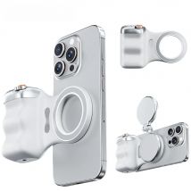 TELESIN Magnetic Phone Camera Shoot Hand Grip Phone Holder Shooting Aid Remote Control Handle for iPhone 17 16 15 HUAWEI VIVO MI