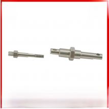 Hardened stainless steel main diff gear shaft&input gear shaft of center difference gear box for Axial SCX24 crawler part