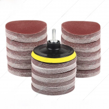 Grit 60-5000 Round Sandpaper Disk Abrasive Polish Pad Plate Sanding Paper Sheet For Headlight Polishing Kit Discs 2 3 4 5 6 Inch