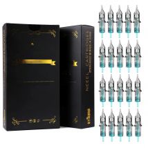 Stigma 20Pcs Disposable Tattoo Cartridges Needles RL 0.3MM 0.35MM Professional Sterilized Safety For Tattoo Machine Supply