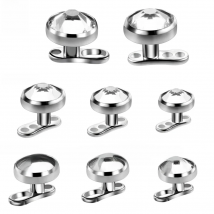 10pcs/lot G23 Titanium Piercing Micro Dermal Anchor Base & Tops Skinner Diver Crystal Gem Head Implants Body Piercing Jewelry
