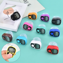 1PC Stitch Marker Row Hand Tally Finger Counter LCD Electric Digital Display Portable Counter