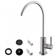 Drinking Water Faucet for Kitchen Sink, Water Filter Faucet Stainless Steel for Reverse Osmosis or Water Filtration RO Faucet