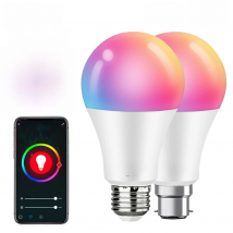 Zigbee Smart LED Light Bulb 15W E27 B22 RGB+WW+CW Tuya WiFi Lamp Dimmable Voice Control Compatible With Alexa for Home Decor