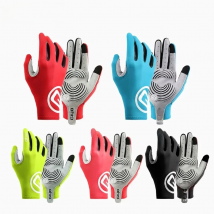 Giyo Gloves Cycling Full Finger Gloves Anti-slip Long Finger MTB Glove Bicycle Lycra Fabric Mittens Road Bike Cycling Equipment