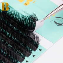 Big Eye's Secret High Quality 0.03mm J B C D L Curl Single Individual Lash Extension Classic Eyelashes Extension Natural Soft