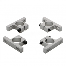 4PCS Aluminum Alloy T-Shaped Pipe Clamp 12mm/14mm Carbon Tube Clip Holder Motor Mount Fixed Base for RC Drone Quadcopter Parts