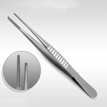 1Pcs Debakey Forceps Atraumatic Tissue Forceps Vascular Procedures Surgical Tweezers