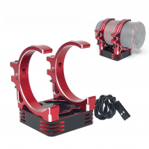 RC Motor Cooling Fan 40x40mm 30x30mm Aluminum holder for 1/10 1/8 RC Car 3650 3660 4068 4082 4092 4074 4274 4268 Brushless Motor