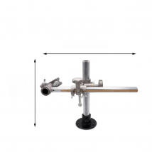 36x33cm Welding Torch Holder Support  MIG TIG Gun Holder Clamp Mountings Stand fit Welding Positioner Turntable Rotary Table