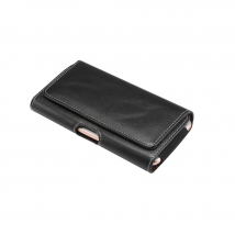 Universal Leather Belt Holster Case For samsung S25 S24 S23 S22 S21 S20 S24FE  For iphone 16 15 14 13 12 11 case cover Waist Bag