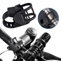 Adjustable 360° Rotatable Cycling Grip Mount Bike Clamp Clip Bicycle Flashlight LED Torch Light Lamp Holder Clamp Headlight