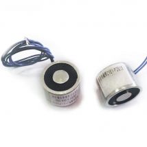 P20/15  DC12V 2.5KG(25N)  suction DC Solenoid Electromagnet,Round Electro Holding Magnet Electro