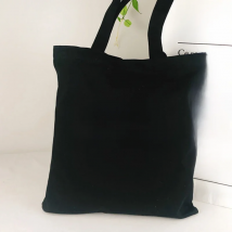 Dude, THIS IS A BAG Russian Ukrain Letter print Women Shoulder bag Black canvas tote bag Eco Reusable