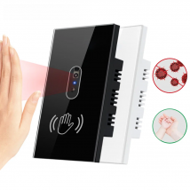 SMATRUL Smart Wall Light Infrared Sensor Switch No Need To Touch Glass Screen Panel On Off US 110V 220V 10A Electrical Power