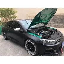carbon fiber for VW SCIROCCO 2008-2017 R GTS GT24 Front Hood Bonnet Gas Struts Lift Support bars Shock springs Damper Absorber