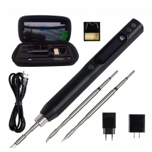 SEQURE S60 Anti-static Nano Soldering Iron Pen Support PD/QC Power Supply Compatible with C210 Solder Tip, Precision Repair Tool