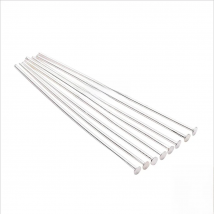 100pcs/Lot 15-70mm Multi-size Flat Head Pins Gold/Silver Color/Headpins for Jewelry Findings Making DIY Supplies