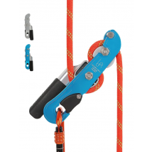 Outdoor Rock Climbing Descent device STOP Handle-Control Abseiling Device Downhill Descender Rappelling
