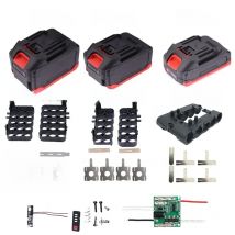 Power Tool Accessories 5/10/15 Cores Plastic Battery Case Storage Box Shell PCB Charging Board For Makita Lomvum Zhipu Hongsong