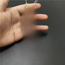 Long Dangle Earrings for Women Black and White Letter Acrylic Big A MEN Vintage Jewelry Accessories