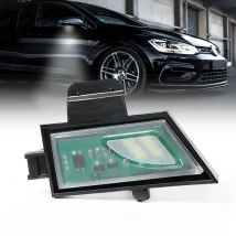 2Pcs White LED Puddle Light For VW Golf 7 VII MK7 Variant GTI R20 Sportsvan Touran 2 Canbus No Error Car Side Under Mirror Lamps