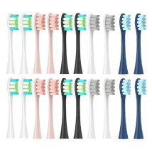 8 PCS Replacement Brush Heads for Oclean X/ X PRO/ Z1/ F1/ One/ Air 2 /SE/Flow DuPont Soft Suitable Vacuum Bristle Nozzles