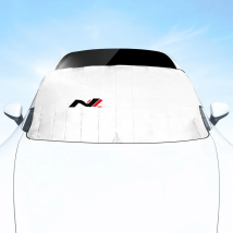 For Hyundai i30n nline Sonata i20 Kona Tucson Veloster Elantra UV-proof Car Front Windshield Cover Sunshade With Suction Cup