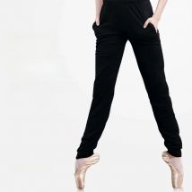 Ballet Pants Woman Yoga Leggings Fitness Yoga Pants Sport Pants Girls Jogging Dance Pants Elastic Black Fitness Pants Women