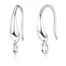 100PCS Hot Sale Components 925 Sterling Silver Earrings For Women Hooks Ear Wire Fitting For Earrings  Jewelry Accessories