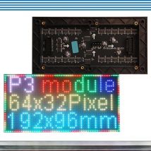 P3 LED screen panel module Indoor 1/16 Scan 192*96mm 64*32 pixels Full color P3 LED display panel module