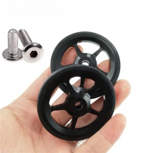 Litepro For Brompton Folding Bike Rear Cargo Rack Easy Wheel Extension Bar Telescopic Rod Bearing