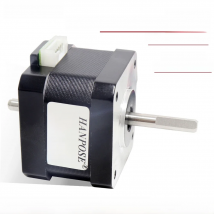1pcs NEMA17 Double shaft motor 4-lead  42BYGH34 1.3A 28N.cm 17HS3401S-SZ two bearing motor for 3D Medical machinery accessories