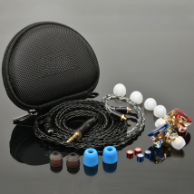 MMCX Earphone Resin 3.5mm in Ear Wired Dynamic Earphones Super Stage Bass HiFi Running Sport Headset Audio Fever Earbuds