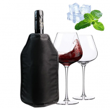 Reusable Wine Coolers & Ice Bags Beer Champagne Cooler Tool With Elastic Gel Long Time Cooling Dinner Party Picnic Cooler Bag