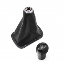 For TOYOTA AVENSIS T25 MK2 II 2003-2009 Gear shift cover Black GEAR SHIFTS KNOB Boot Frame