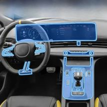 For Dodge Attitude 2024 2025 Car Interior Center Console Transparent TPU Protective Film Anti-scratch Repair Film Refit Sticker