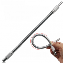 300mm/200mm Flexible Shaft Metal Drill Screwdriver Bit Holder Connect Link Multitul Hex Shank Extension Snake Bit