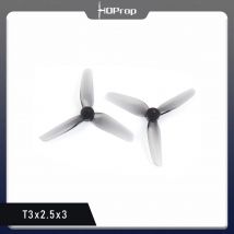 HQProp T3X2.5X3 3025 Elica a 3 pale per drone FPV da 3 pollici 2CW + 2CCW 4 pz/borsa Freestyle Quadcopter