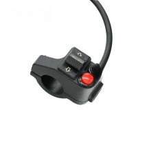 MoFlyeer Motorcycle Modified Handlebar Multi-function Headlight Switch Steering Switch Horn Double Flash