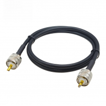 PL259 Cable RG58 CB Radio Cable PL-259 UHF Male to Male Extension Cable 50Ohm Low Loss RF Coaxial Cable Antenna Extension Jumper
