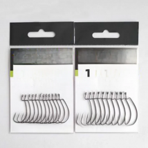 9003CP High Quality High Carbon Steel Fishing Worm Hooks Crank hook Thin fish lure Saltwater hooks